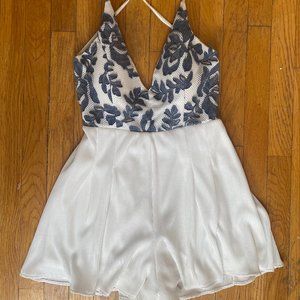 Open Back Romper